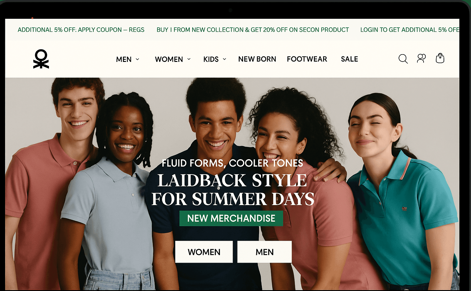 E-commerce store